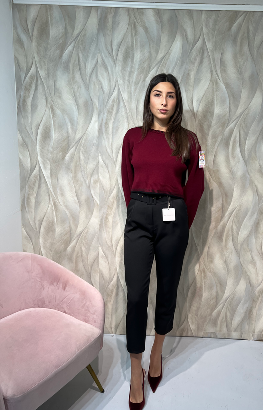 Pantalone modello Zara con cintura